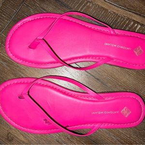 Hot Pink Flip Flops